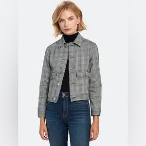 AG Jeans Evonne Plaid Jacket